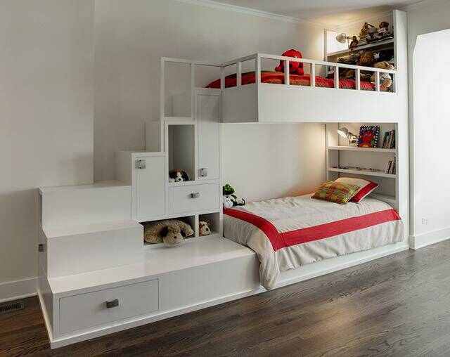 [上下床5平米卧室] 上下床5平米卧室设计图